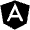 Logo Angular Icon from Ionic Filled Set