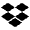 Logo Dropbox Icon from Ionic Filled Set