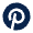 Pinterest Fill Icon from Mingcute Fill Set