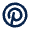 Pinterest Line Icon from Mingcute Line Set