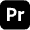 Adobepremierepro Icon from Simple Icons Set