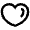 Heart Icon from Atlas Line Set