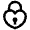 Heart Padlock Icon from Atlas Line Set