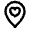 Heart Pin Icon from Atlas Line Set