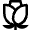 Love Rose Flower Icon from Nova Line Set