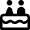 Love Wedding Cake Anniversary Icon from Nova Line Set