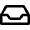 Email Inbox Empty Icon from Nova Line Set