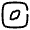 Compass Square Icon from Solar Broken Set