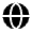Global Icon from Solar Bold Set