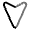 Map Arrow Down Icon from Solar Line Duotone Set