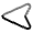 Map Arrow Left Icon from Solar Line Duotone Set
