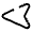 Map Arrow Left Icon from Solar Broken Set