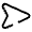 Map Arrow Right Icon from Solar Broken Set