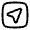 Map Arrow Square Icon from Solar Linear Set