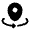 Map Point Rotate Icon from Solar Bold Set