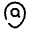 Map Point Search Icon from Solar Broken Set