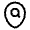 Map Point Search Icon from Solar Linear Set