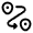 Routing 2 Icon from Solar Linear Set
