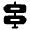 Signpost 2 Icon from Solar Bold Set