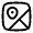 Streets Map Point Icon from Solar Linear Set
