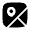 Streets Map Point Icon from Solar Bold Set