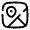 Streets Map Point Icon from Solar Broken Set