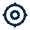 Aiming 2 Line Icon from Mingcute Line Set