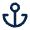 Anchor Line Icon from Mingcute Line Set