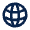 Earth 2 Line Icon from Mingcute Line Set