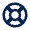 Lifebuoy Line Icon from Mingcute Line Set