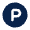 Parking Fill Icon from Mingcute Fill Set