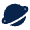Planet Fill Icon from Mingcute Fill Set