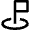 Maps Flag Icon from Nova Line Set