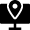 Maps Location Pin Monitor Icon from Nova Solid Set