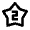2 Star Icon from Outlined Line - Material Pro Set