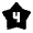 4 Star Fill Icon from Outlined Fill - Material Pro Set