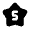 5 Star Fill Icon from Rounded Fill - Material Pro Set