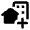Add Home Work Fill Icon from Rounded Fill - Material Pro Set