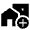 Add Home Work Fill Icon from Outlined Fill - Material Symbols Set