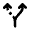 Alt Route Icon from Rounded Line - Material Pro Set