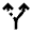 Alt Route Icon from Sharp Line - Material Pro Set