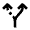 Alt Route Icon from Outlined Line - Material Pro Set