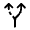 Alt Route Fill Icon from Rounded Fill - Material Symbols Set