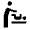 Baby Changing Station Icon from Outlined Line - Material Symbols Set