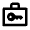 Baggage Locker Icon from Outlined Line - Material Pro Set
