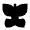 Butterfly Fill Icon from Sharp Fill - Material Pro Set
