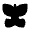 Butterfly Fill Icon from Rounded Fill - Material Pro Set