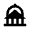 Capitol Fill Icon from Outlined Fill - Material Pro Set