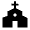 Church Fill Icon from Sharp Fill - Material Symbols Set