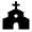 Church Fill Icon from Outlined Fill - Material Symbols Set